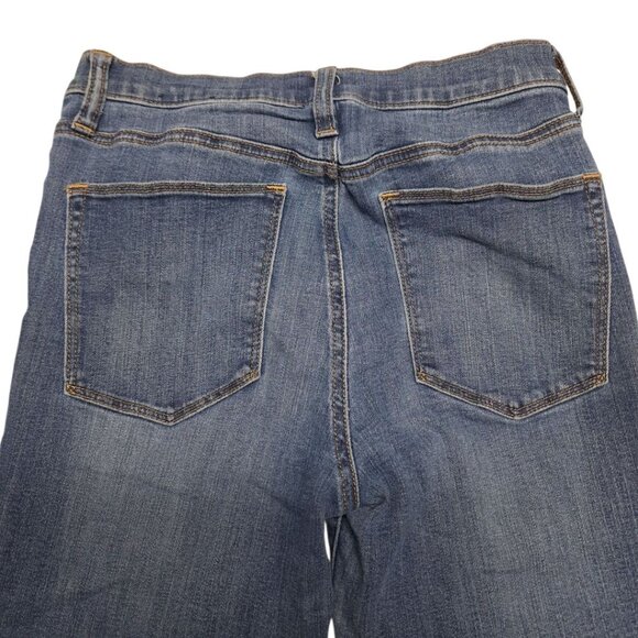 GAP Jeans Button Fly High Rise Legging Jegging Womens 27 Regular Blue Denim - Picture 4 of 9